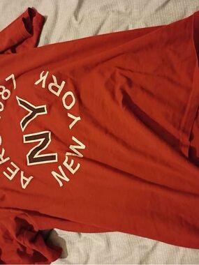 NY Logo Red Short-Sleeve Tee